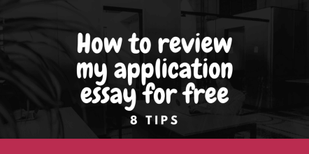 In the previous post we have already discussed how to check your paper for plagiarism. Today we are going to give you tips how to review an application essay and increase…